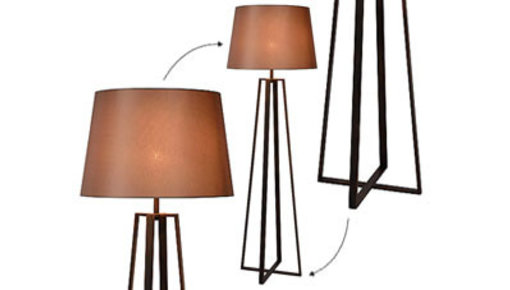 Rustic floor lamps