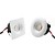 Downlight cutout 40 mm IP44 redondo, cuadrado 3W LED