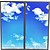 Plafond lumineux ciel LED 120x120cm (2x 60x120cm, 2x60W)