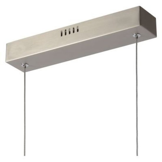 Büro-Hängeleuchte Holz 125, 185 cm LED dimmbar
