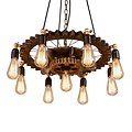 Lámpara de engranaje madera 65 cm (¡disponible de nuevo!)