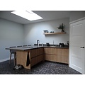 Trimless inbouwspot vierkant GU10 wit/zwart