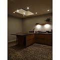 Trimless recessed spot square GU10 white/black