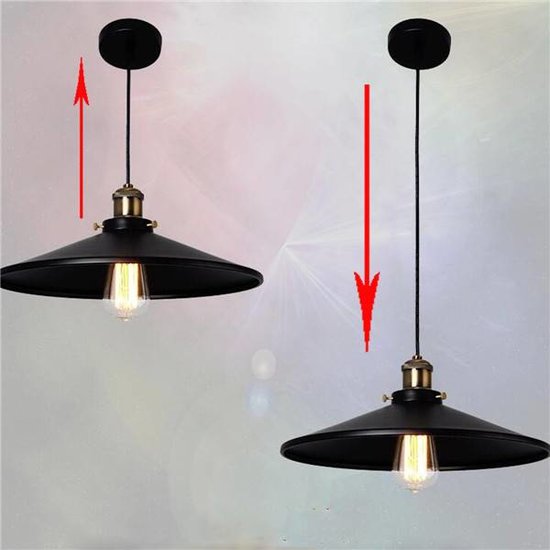 Lampe industrielle vintage 260 mm Ø