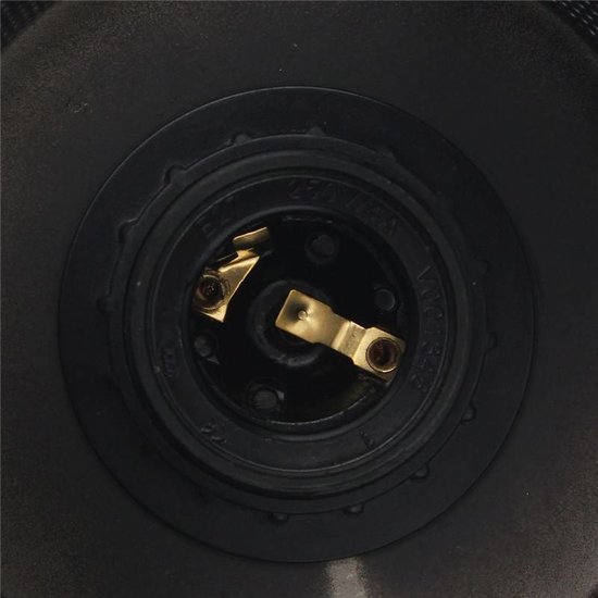 Industrial hanging light black with holes