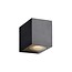 Sleek outdoor wall lamp down with spotlight