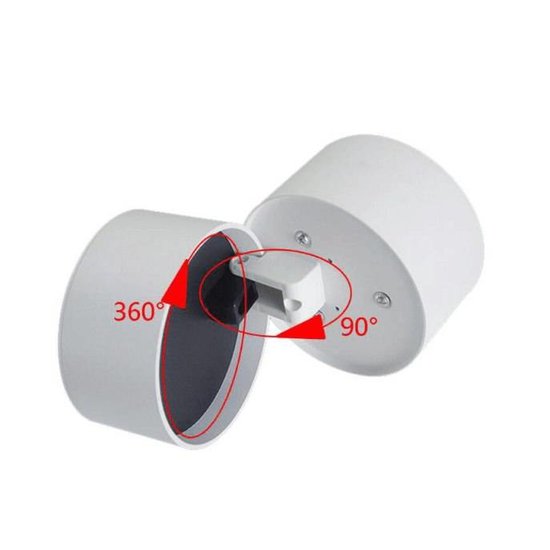 Foco orientable LED 15 o 20W blanco o negro