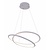 Fantasia Boa LED pendant light white, Ø52.5 cm, 47W dimmable 3000K