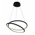 Fantasia BOA LED pendant light in white, diameter 52.5 cm, 47W integrated LED, approx. 3055 lumen, 3000K warm white, dimmable