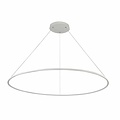 LED-Ring-Pendelleuchte weiß oder schwarz 64 W LED 120 cm