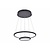 Fantasia Annu Pendelleuchte 2 Ringe weiß, 36W LED 3000K dimmbar