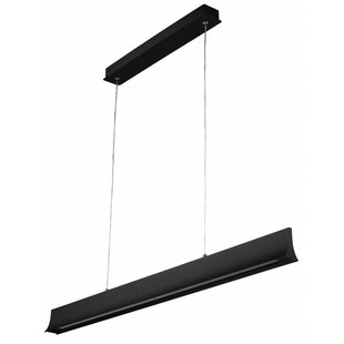 Schreibtisch-Hängelampe LED 24W schwarz oder weiß 1,2m