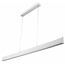Lámpara colgante Fantasia Akari LED, 1800 mm de ancho, 36 W, 1600 lúmenes, blanco cálido (3000K), regulable, blanca