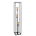 Lampadaire noir pour 3 lampes