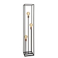 Lampadaire noir pour 3 lampes