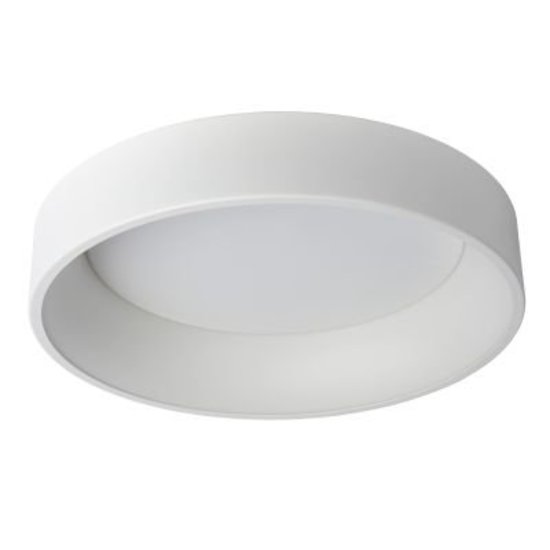 Plafón grande LED 42W Ø 60 cm blanco o negro