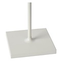 Lámpara de mesa exterior sin cable LED negra, blanca, regulable