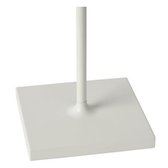 Lámpara de mesa exterior sin cable LED negra, blanca, regulable