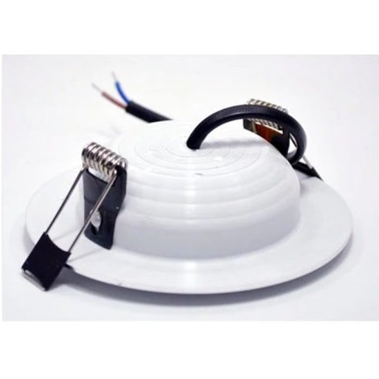 Foco empotrable diametro 115 mm IP44 15W LED 35mm alto