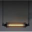 Pendant light vintage black 440mm wide E27