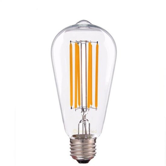 Long filament LED lamp 6W