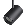 Fantasia Lithium track spot for 3-phase rail systems, 12W LED, 720 lumen, 2700K warm white, dimmable, 36°, black