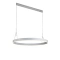 Fantasia Fantasia Pure round LED pendant lamp Ø91cm copper brown, dimmable, 3000K warm white light, 2100 lumens