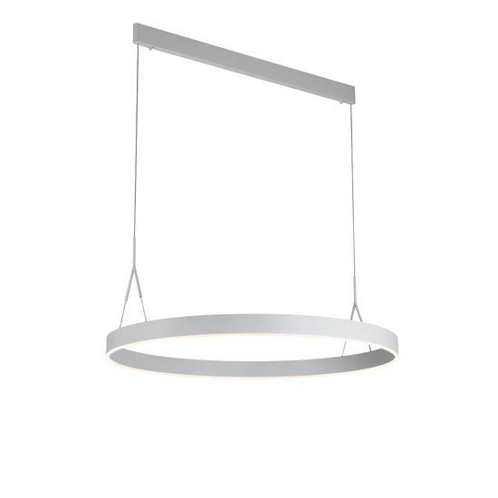 Fantasia Fantasia Pure runde LED-Pendelleuchte Ø91cm kupferbraun, dimmbar, 3000K warmweißes Licht, 2100 Lumen