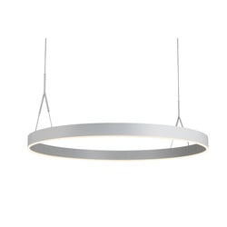 Fantasia Pure ronde LED hanglamp Ø91cm koperbruin, dimbaar