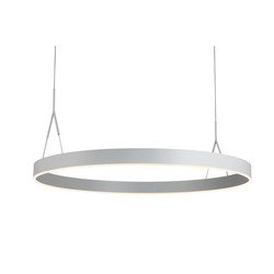 Fantasia Pure round LED pendant lamp Ø91cm copper brown