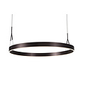 Fantasia Fantasia Pure lámpara colgante LED redonda Ø91cm marrón cobrizo, regulable, 3000K luz blanco cálido