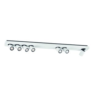 Fantasia Nysit ceiling lamp 7-light GU10 black 1135mm