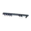 Lange Deckenleuchte 7x 4,5W LED weiß, schwarz 1135mm