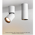 Cilinder lamp 7W LED zwart of wit dimbaar