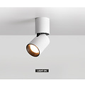 Cilinder lamp 7W LED zwart of wit dimbaar