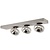 Ceiling spotlight with 3 x AR111 12W white or black