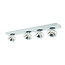 Ceiling spotlight with 4 x AR111 12W white or black