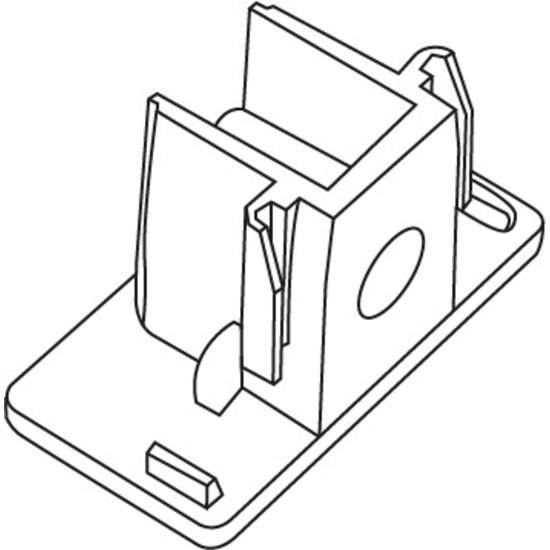 End cap for track 1 phase or 3 phase