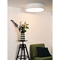 Plafón grande LED 42W Ø 60 cm blanco o negro