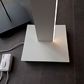 Lampadaire LED blanc, noir 32W 1800mm design dimmable