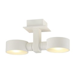 Plafondlamp NicNac 2XG9/2,5W LED satin wit