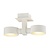Plafonnier NicNac 2XG9/2,5W LED blanc satiné