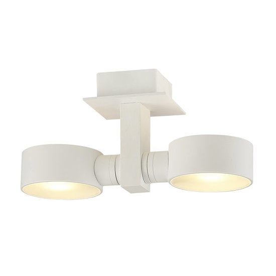 Fantasia NicNac Deckenleuchte 2x G9 LED satiniert weiß, dimmbar, schwenkbar, 2700K
