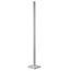 Fantasia Pure lámpara de pie blanca, aluminio, 1800 mm de alto, 32W LED, 2200 lúmenes, 3000K blanco cálido, regulable, IP20