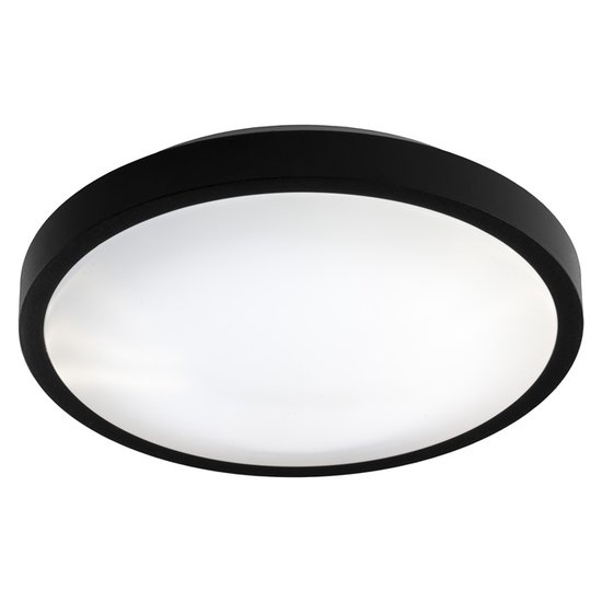 Fantasia OXY plafón redondo en metal plateado, CCT regulable 3000-6000K, LED 12W integrado, Ø 300 mm