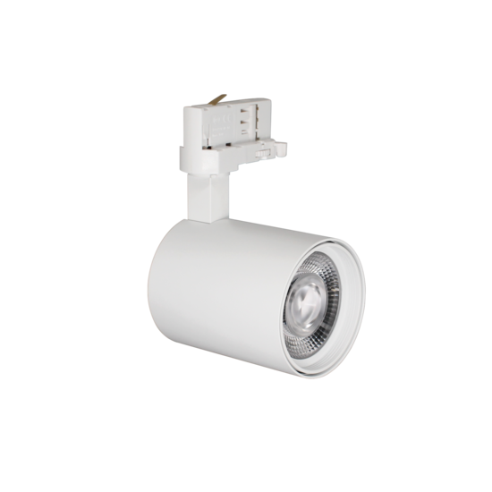 Eclairage sur rail orientable blanc ou noir LED 15W Citizen design 85mm Ø