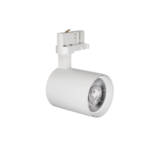 Eclairage sur rail orientable blanc ou noir LED 20W Citizen design 85mm Ø