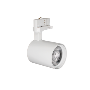 Iluminación de carril orientable LED blanco o negro 20W diseño Citizen 85mm Ø