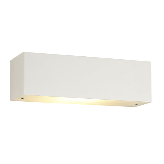Aplique de pared LED blanco, aluminio o negro 10W regulable R7S incluido