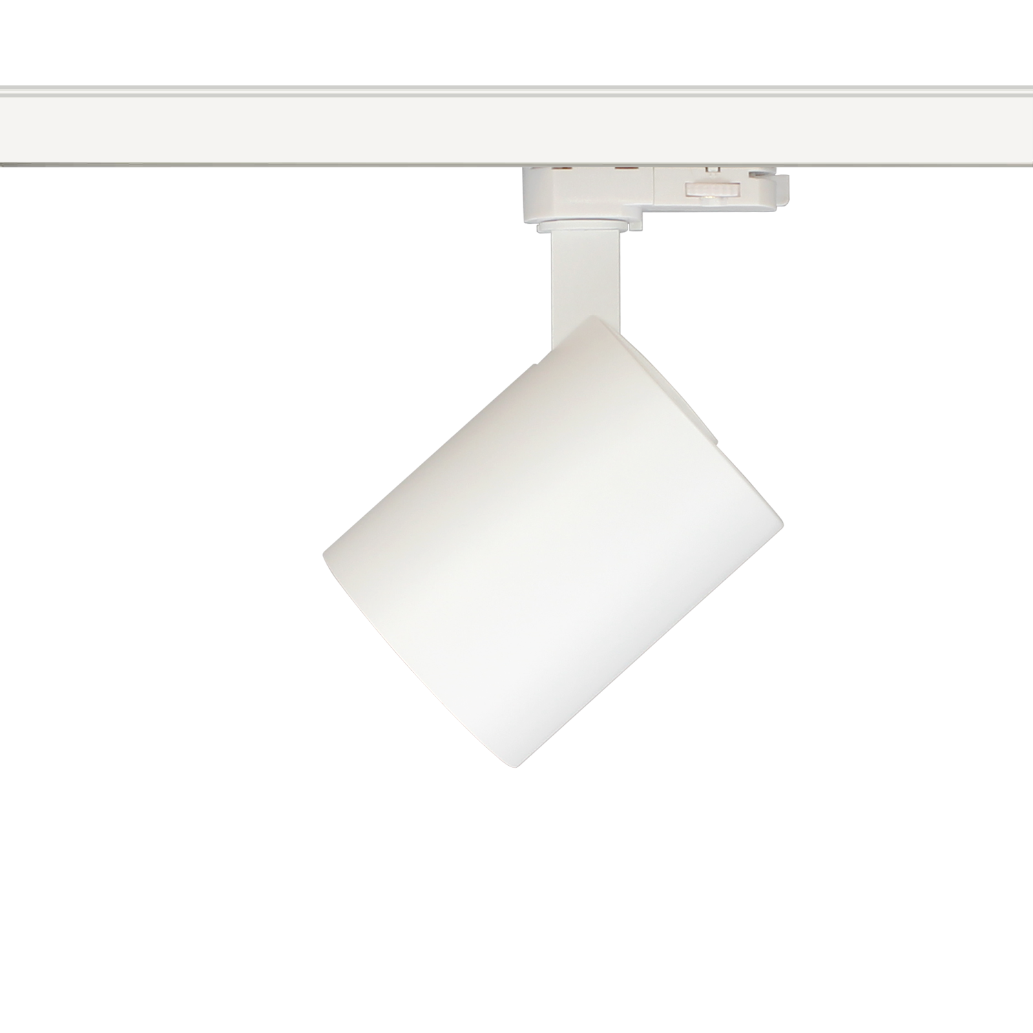 Spot sur rail LED 10W blanc moderne triphasé showroom